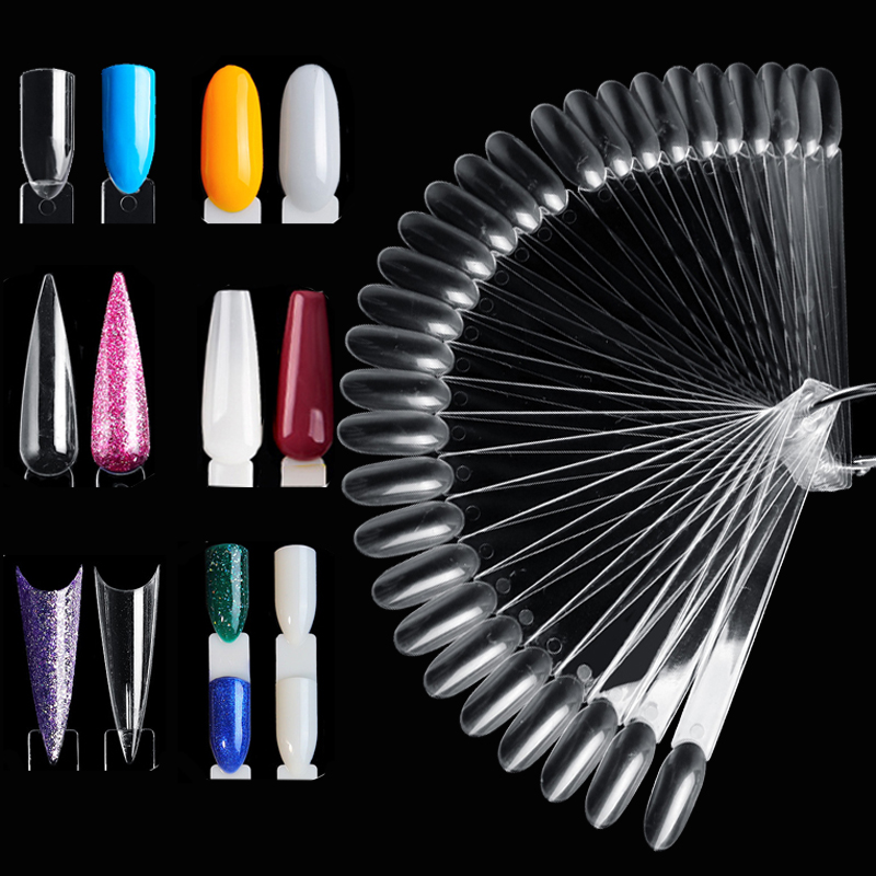 50Pcs False Tips For Nail Art  - Nail Art Viral 评论和价格