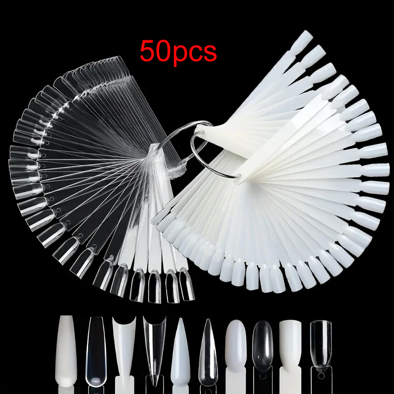 50 Nail Sample Sticks with Rin - Nail Art Viral 评论和价格