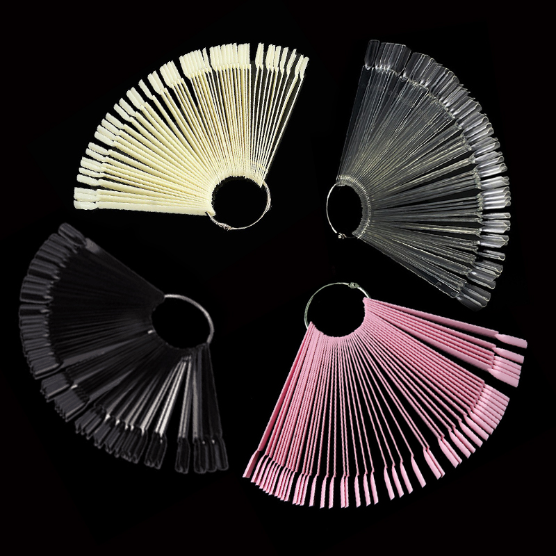 4Color 50pcs False Nail Tips F - Nail Art Viral 评论和价格